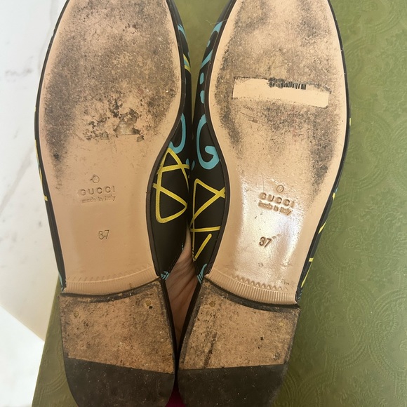 Womens Gucci ghost mules - Picture 4 of 5